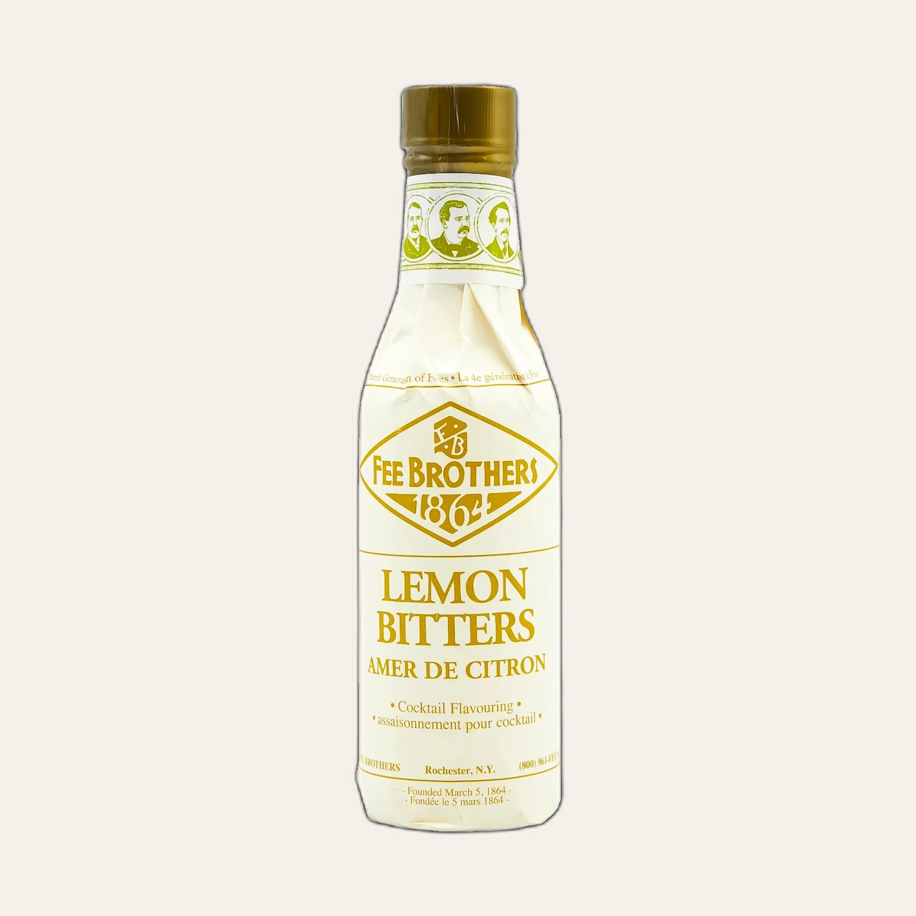 Rượu Đắng Liqueur Fee Brothers Lemon Bitters