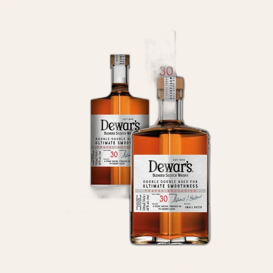 Rượu Whisky Dewar's 30 Year Old - Double Double Aged