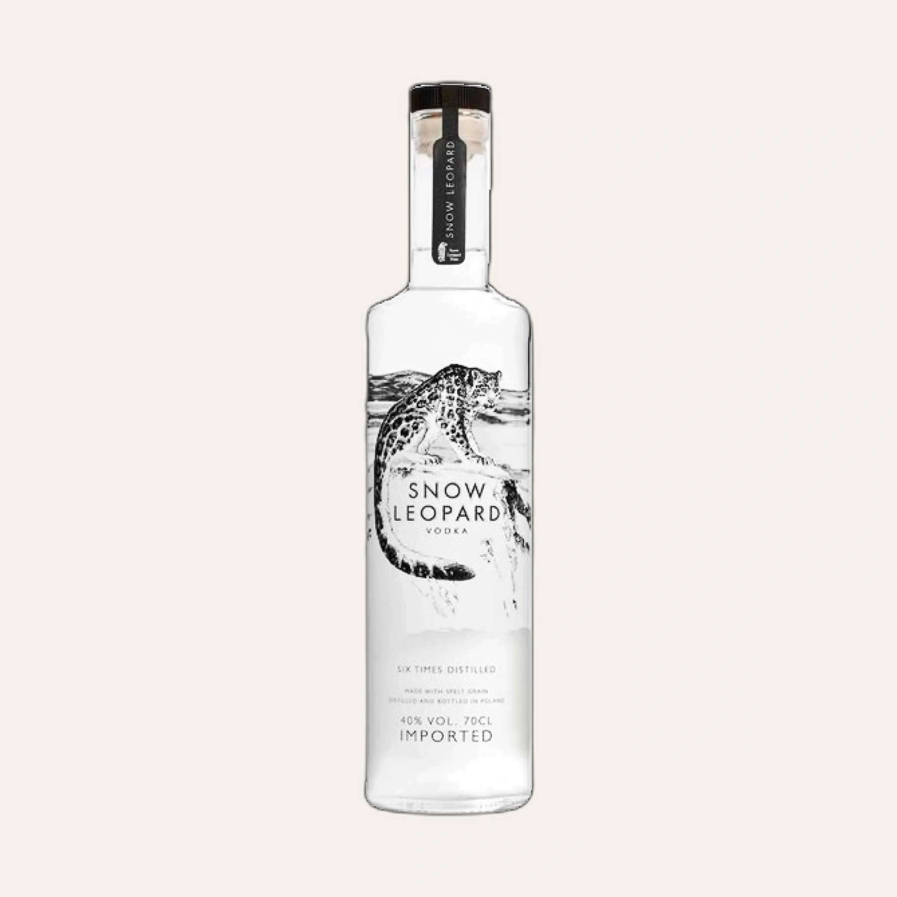 Rượu Vodka Ba Lan Snow Leopard Vodka