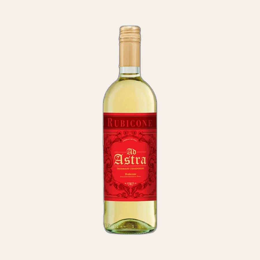 Rượu Vang Trắng Ý Ad Astra Trebbiano Chardonnay Rubicone