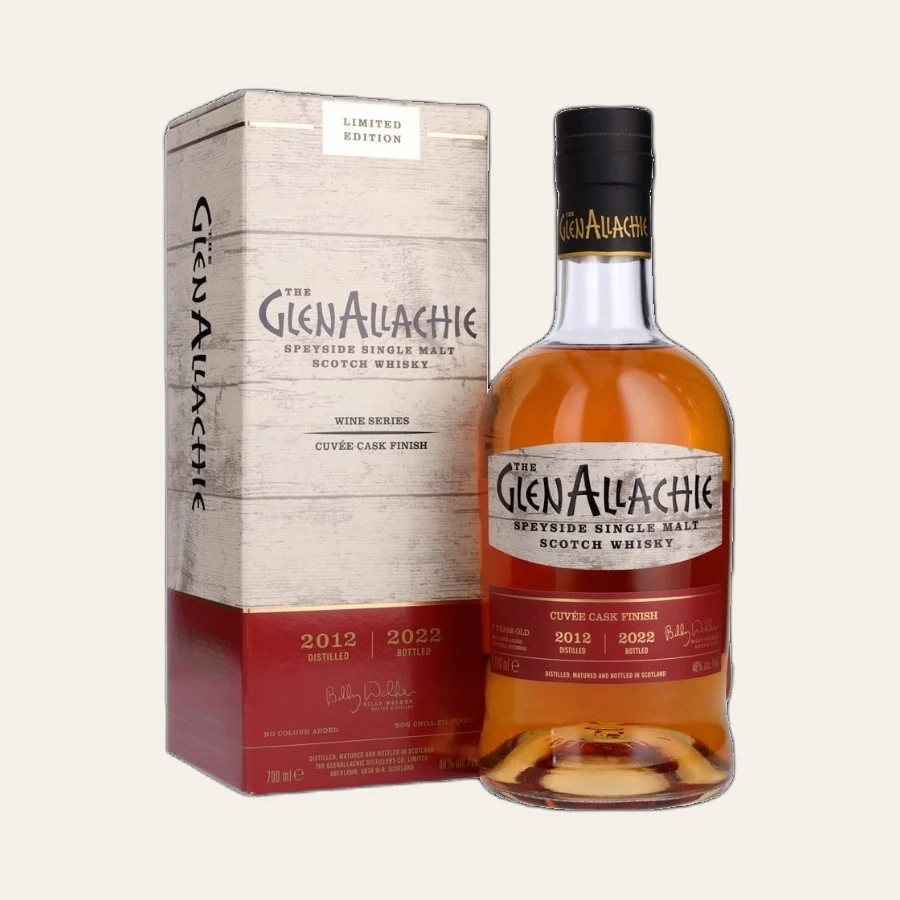 Rượu Whisky Glenallachie 9 Year Old Cuvee Wine Cask Finish Limited Edition