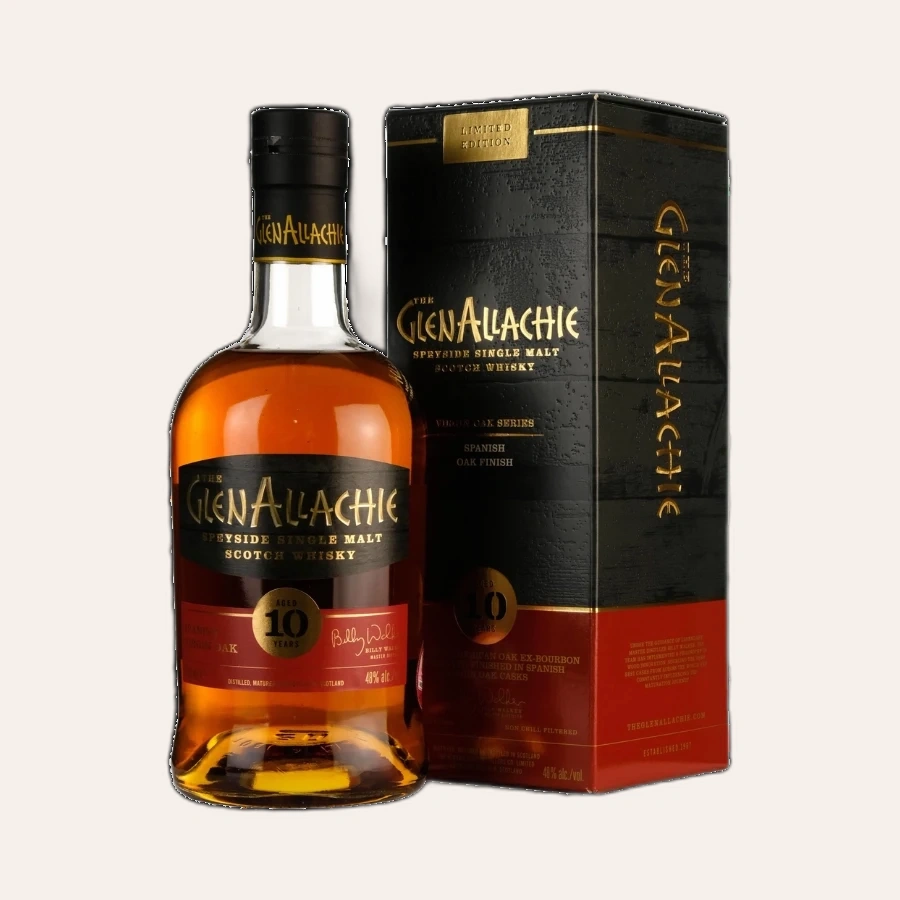 Rượu Whisky Glenallachie 10 Year Old Spanish Virgin Oak Limited Edition