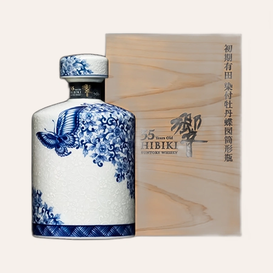 Rượu Whisky Nhật Hibiki 35 Year Old Arita Ceramic Edition 2017
