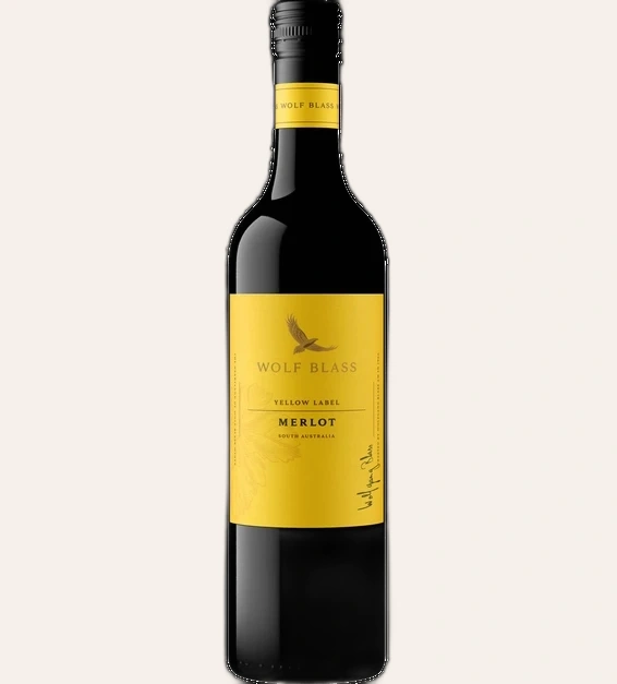 Rượu Vang Đỏ Úc Wolf Blass Yellow Label Merlot