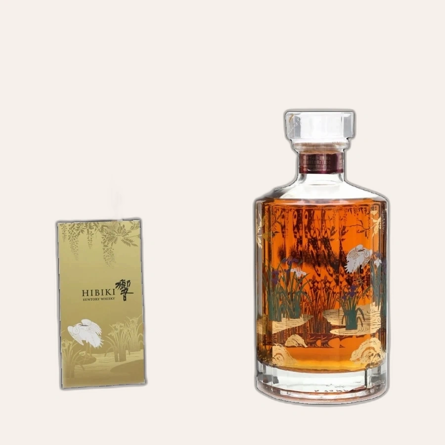 Rượu Whisky Nhật Hibiki 17 Year Old Egret White Heron Shirasagi 2012 Limited Edition