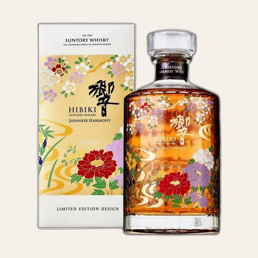 Rượu Whisky Nhật Hibiki Harmony Limited Ryusui-Hyakka