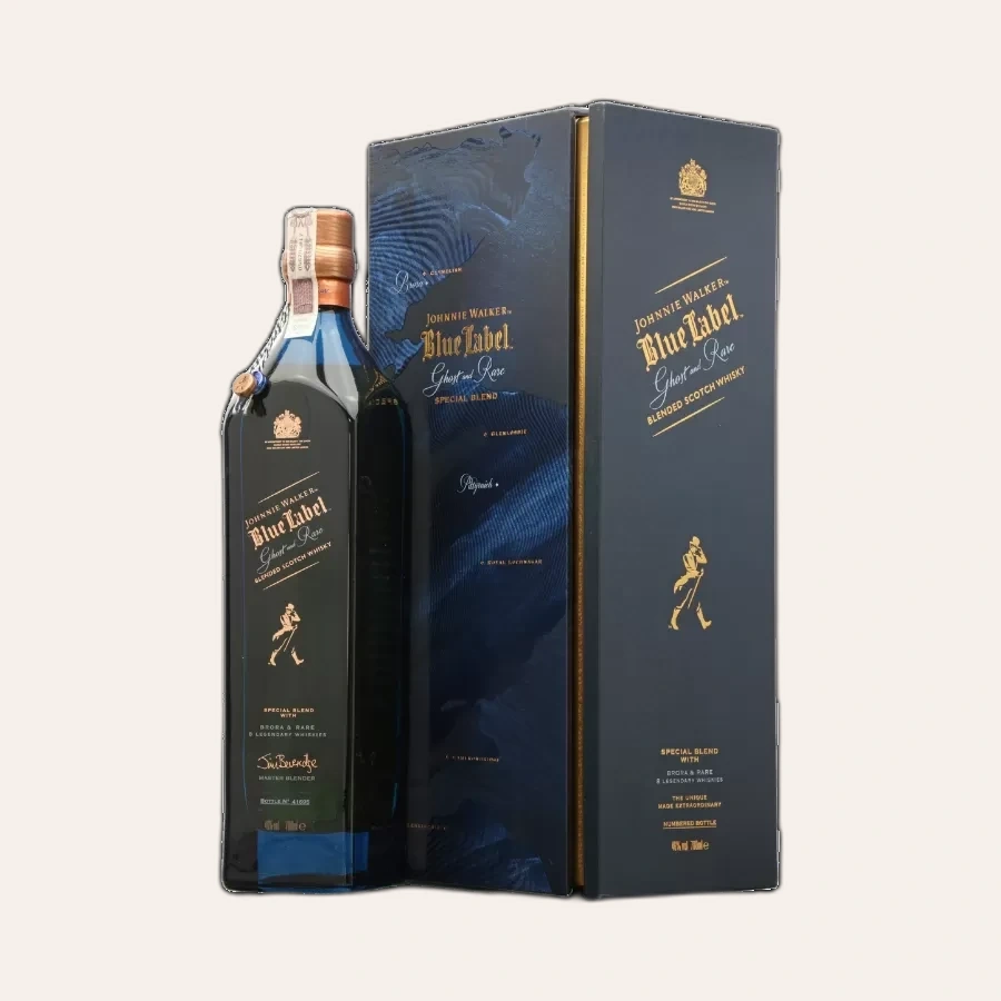 Rượu Whisky Johnnie Walker Blue Label Ghost and Rare Brora