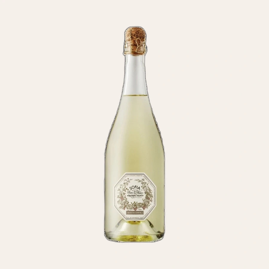 Rượu Sparkling Mỹ Francis Coppola Sofia Blanc De Blancs