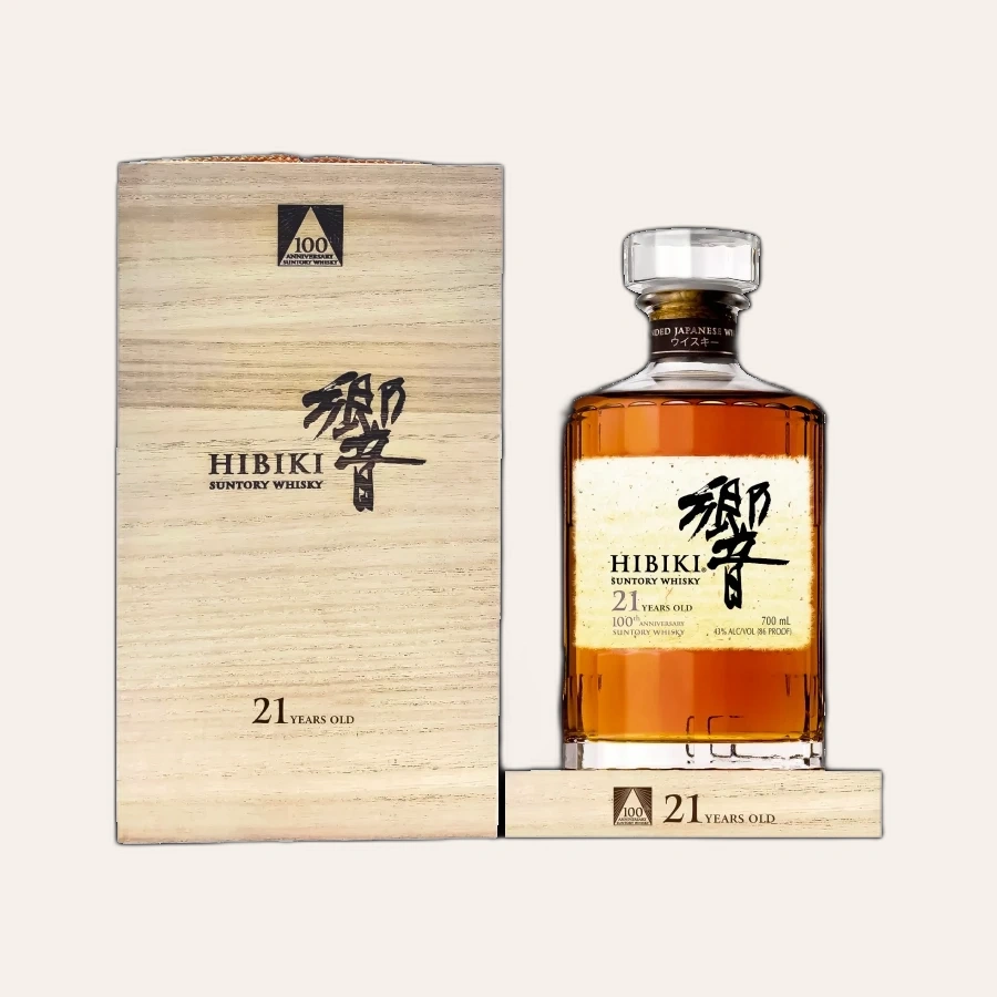 Rượu Whisky Nhật Hibiki 21 Year Old Phiên Bản Kỉ Niệm 100 Năm (100th Anniversary)