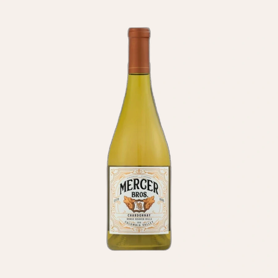 Rượu Vang Trắng Mỹ Mercer Bros Chardonnay