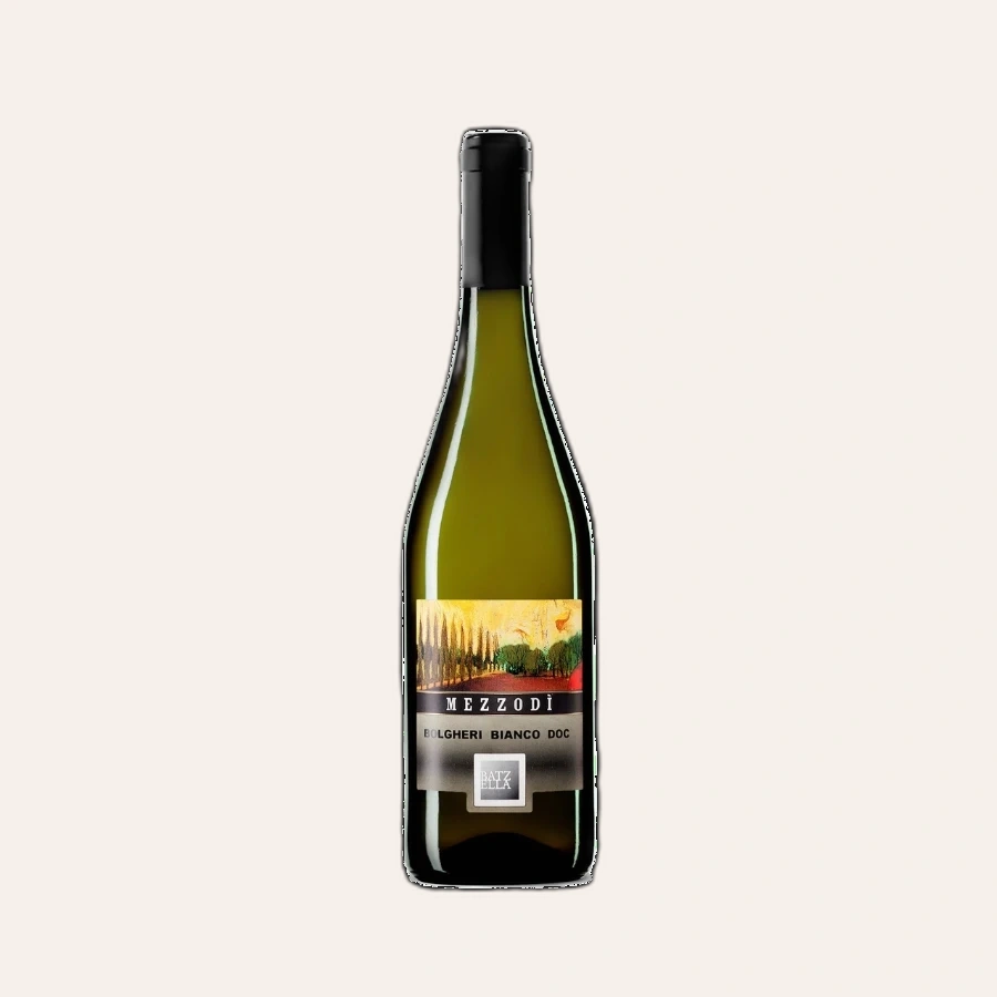 Rượu Vang Trắng Ý Batzella Mezzodi Bolgheri Bianco DOC