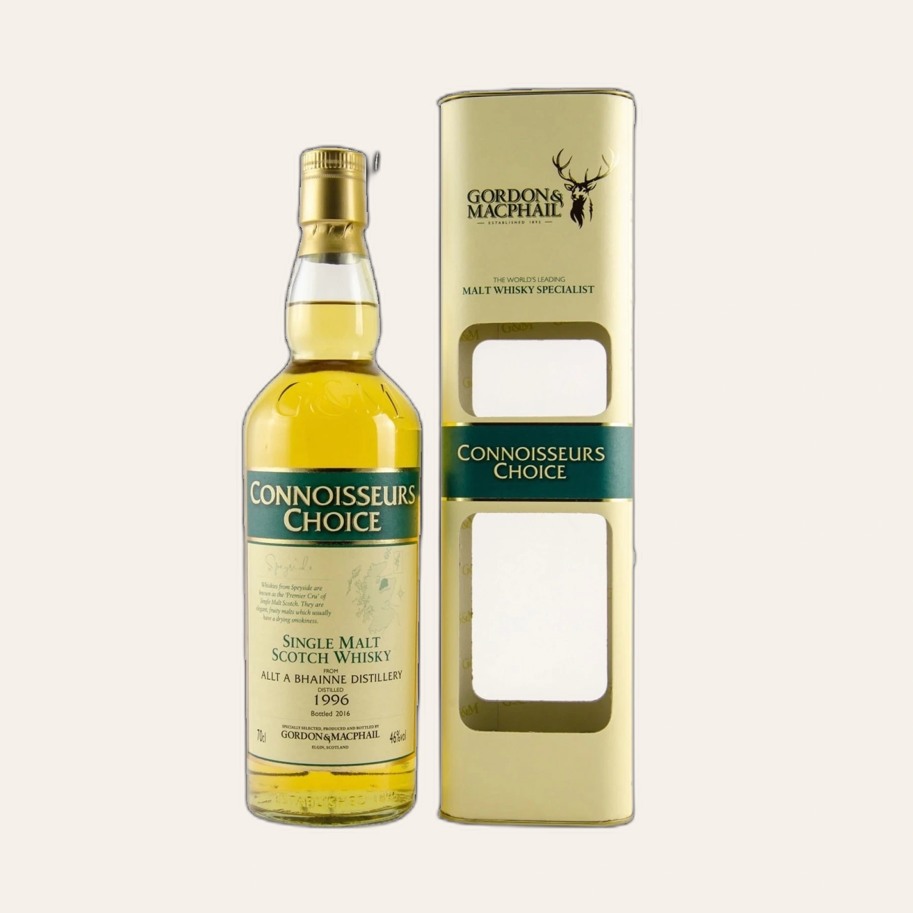 Rượu Whisky Allt-A-Bhainne 20 Year Old Gordon & Macphail 1996