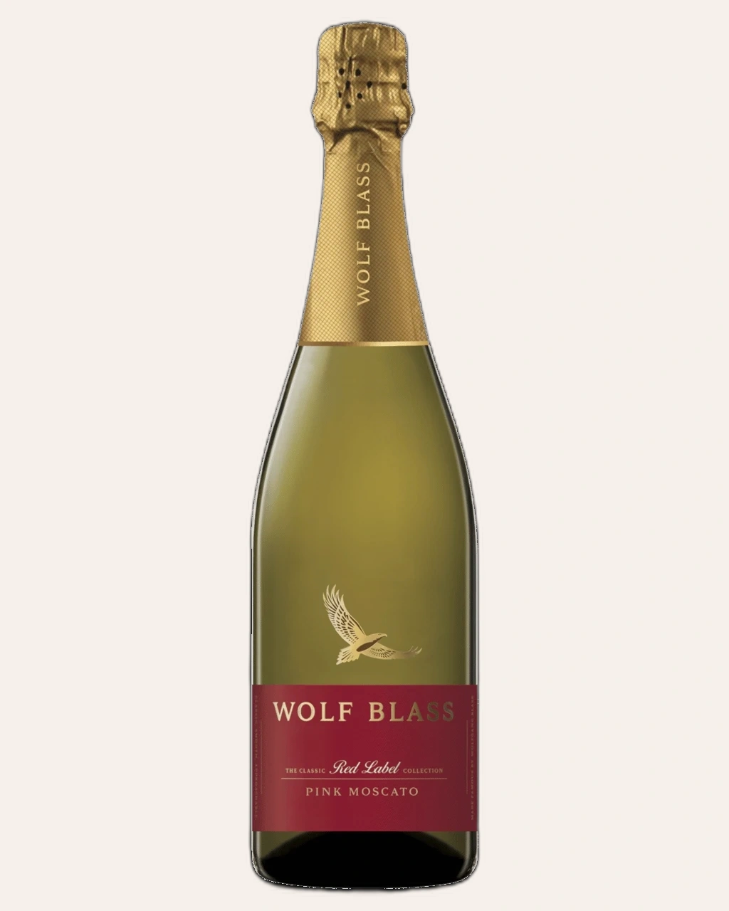 Rượu Sparkling Úc Wolf Blass Red Label Pink Moscato