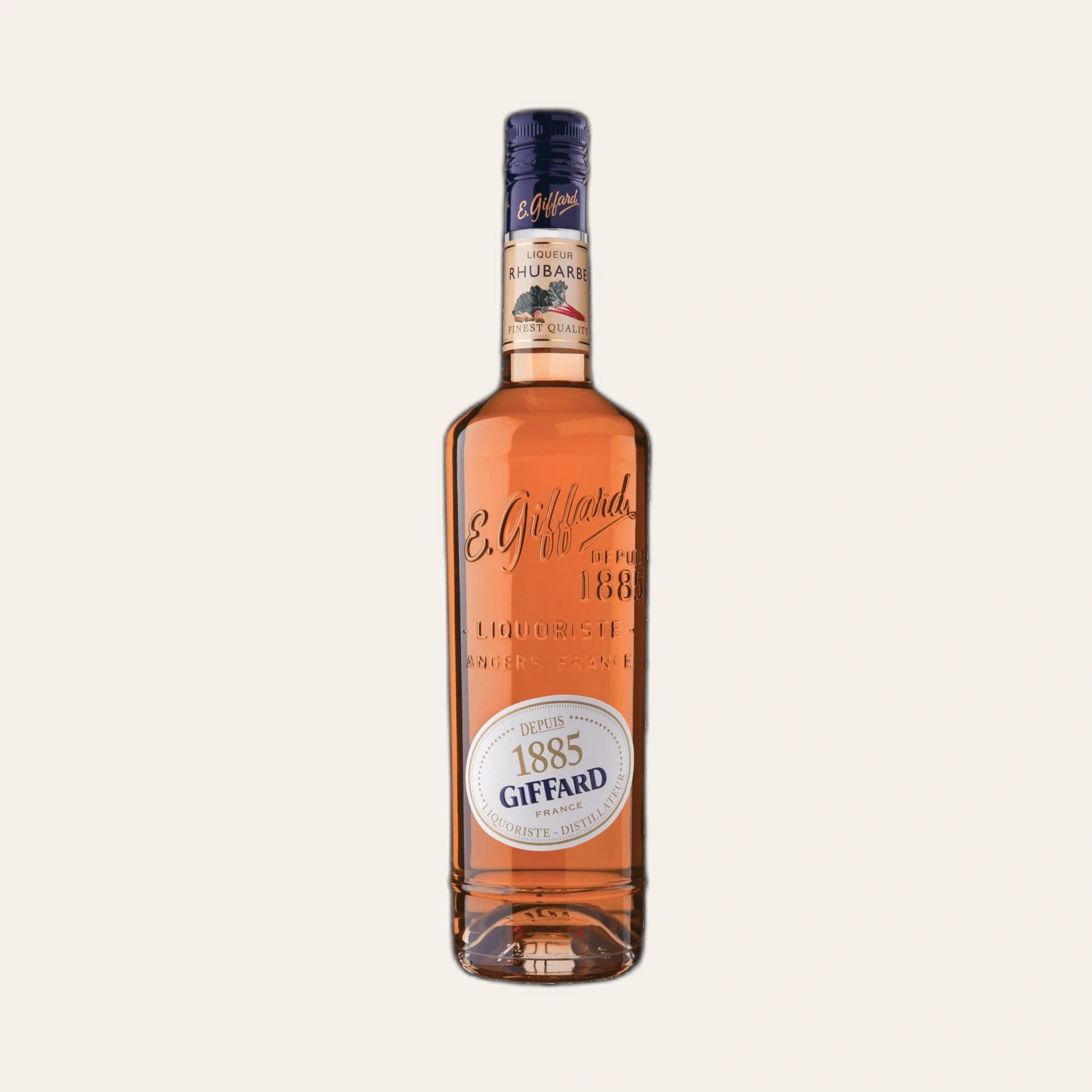 Rượu Liqueur Pháp Giffard Rhubarb