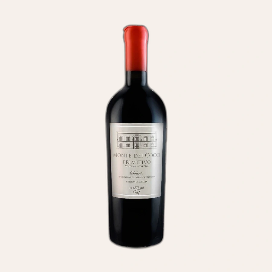Rượu Vang Đỏ Ý Monte Dei Cocci Primitivo
