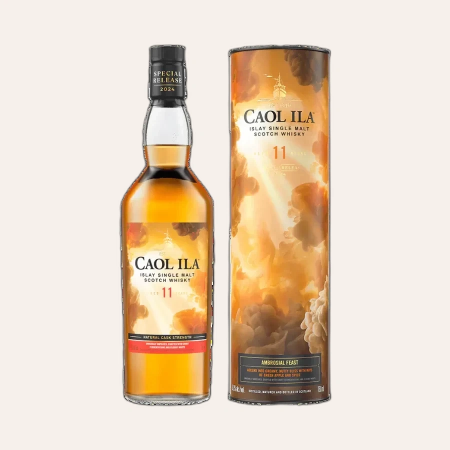 Rượu Whisky Caol Ila 11 Year Old Ambrosial Feast Cask Strength Special Releases 2024