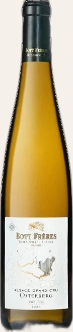 Rượu Vang Trắng Pháp Bott Frères Riesling Grand Cru Osterberg