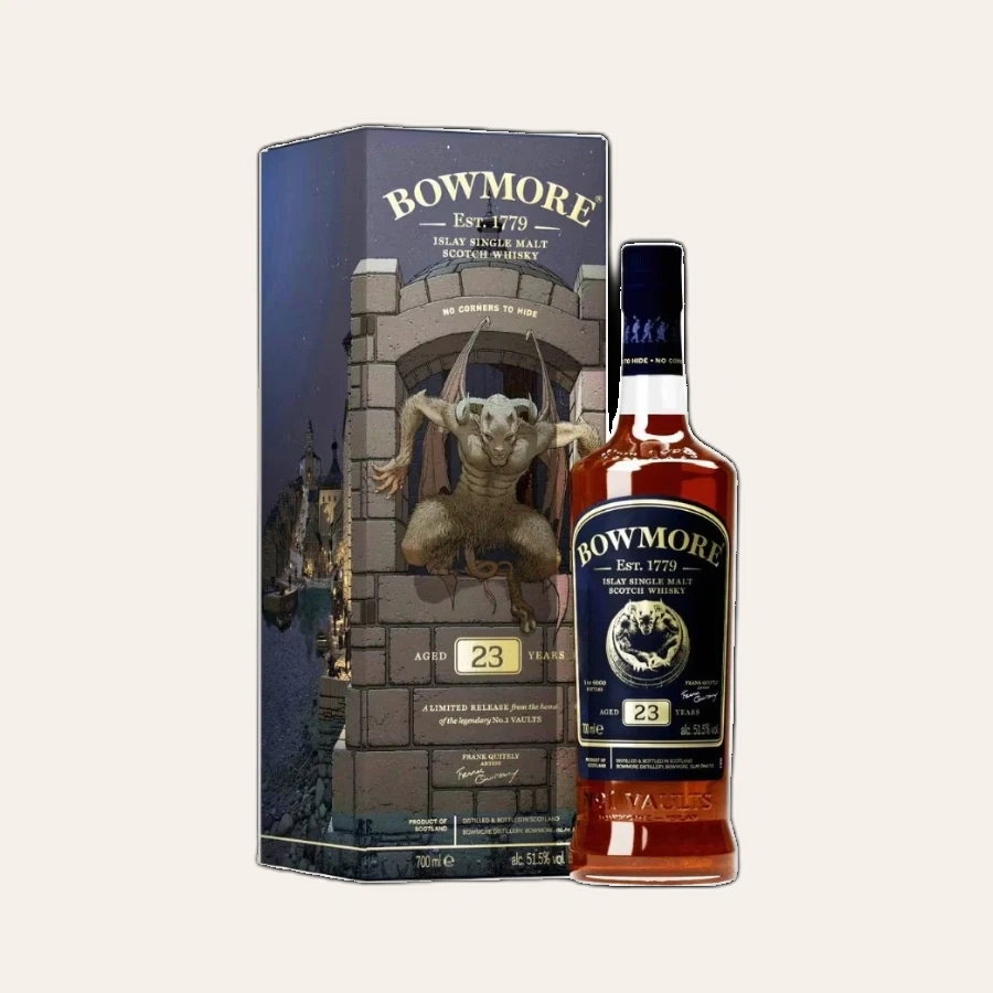 Rượu Whisky Bowmore 23 Year Old No Corners To Hide