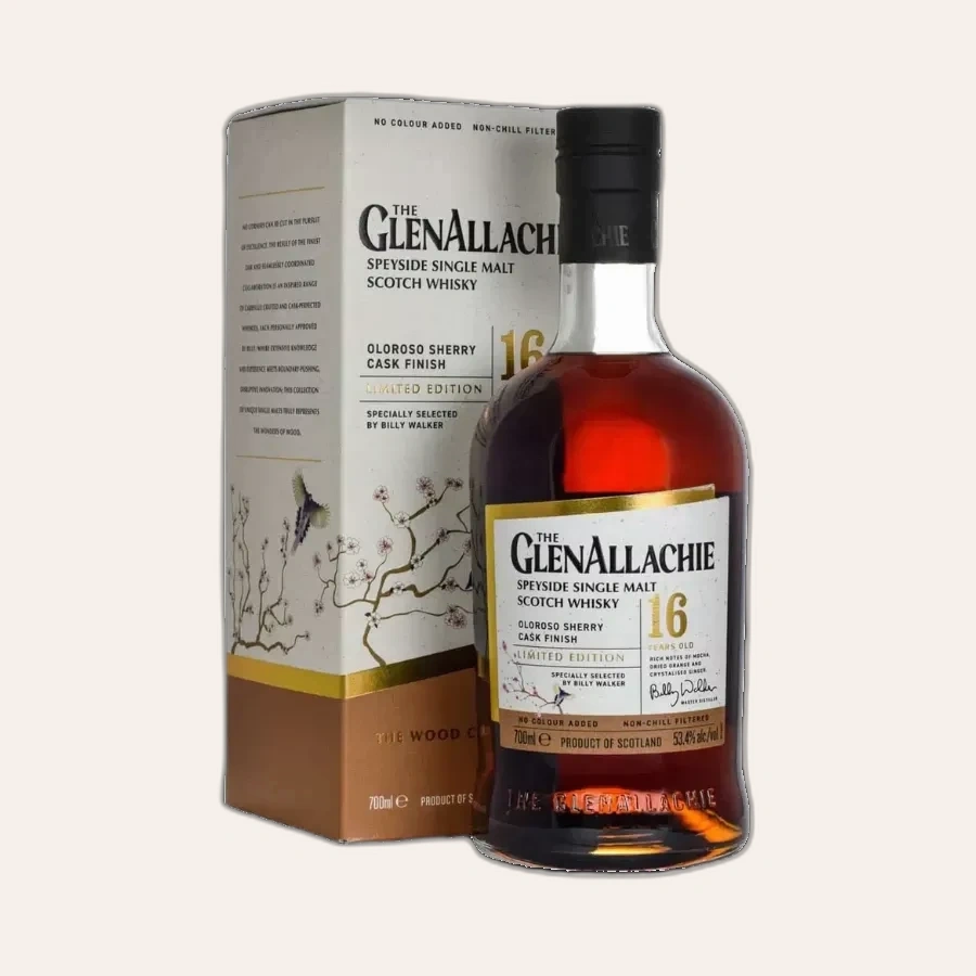Rượu Whisky GlenAllachie 16 Year Old The Wood Collection Released Exclusively for Taiwan