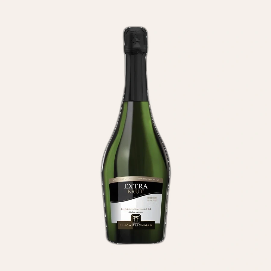 Rượu Sparkling Argentina Finca Flichman Extra Brut Chardonnay Malbec