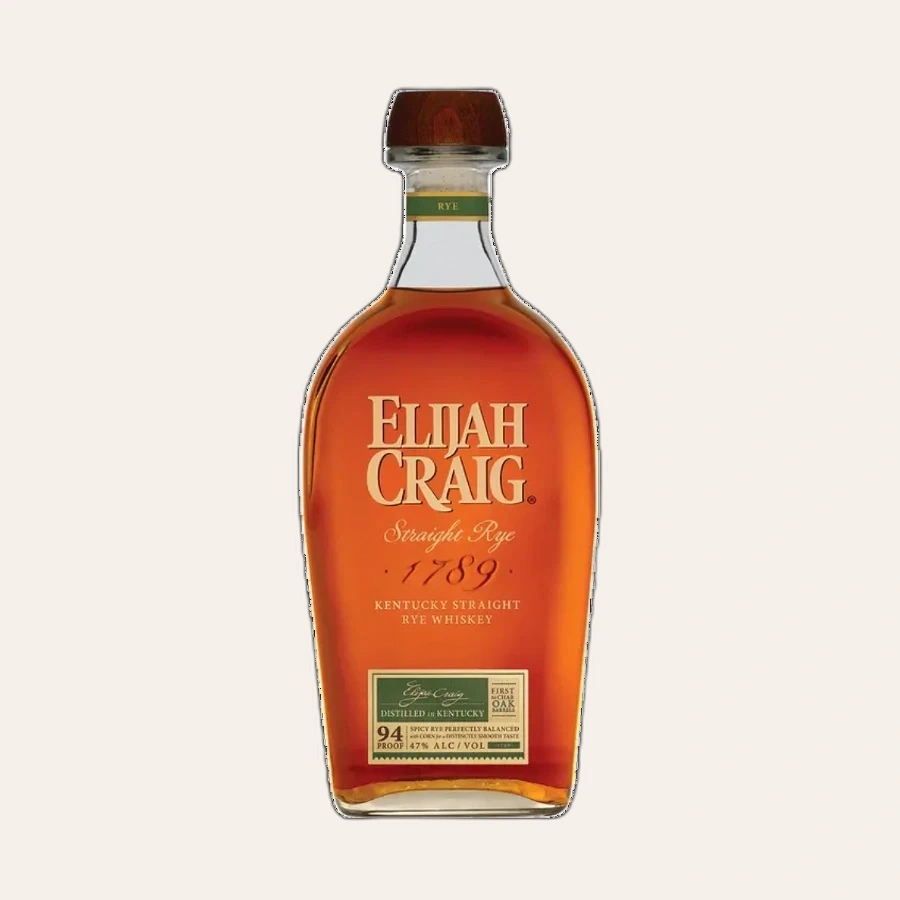 Rượu Whisky Elijah Craig Straight Rye