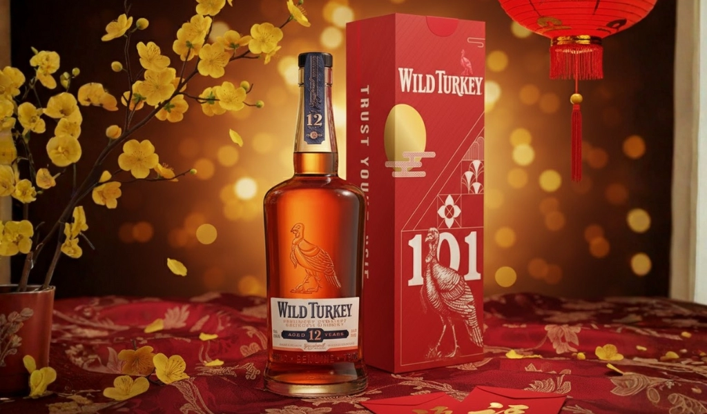Wild Turkey 12 Year Old Hộp Quà Tết 2026