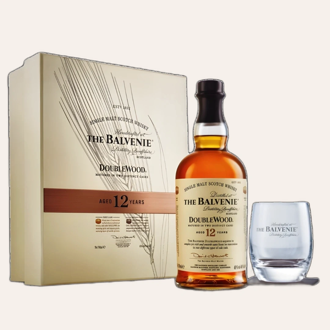 Rượu Whisky Balvenie 12 Year Old Double Wood Phiên Bản Hộp Quà Tết