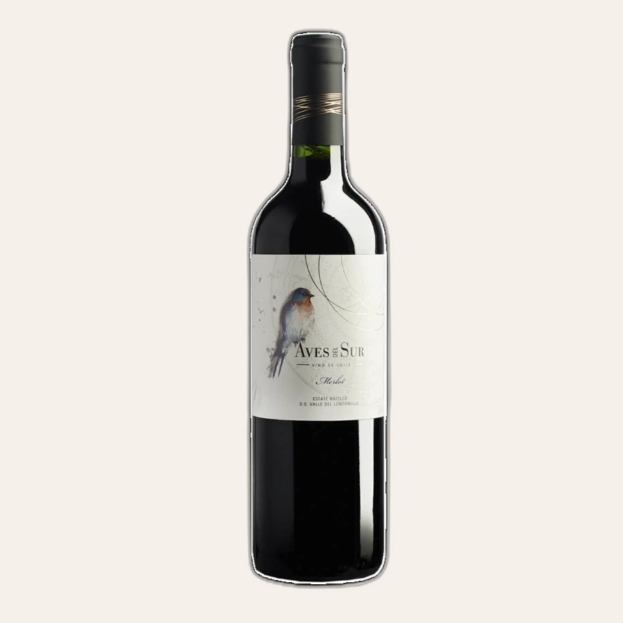 Rượu Vang Đỏ Chile Aves Del Sur Clasico Merlot