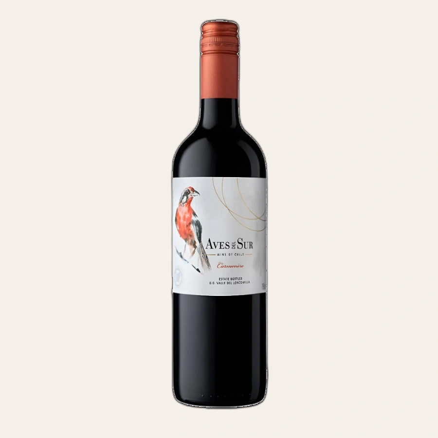 Rượu Vang Đỏ Chile Aves Del Sur Clasico Carmenere