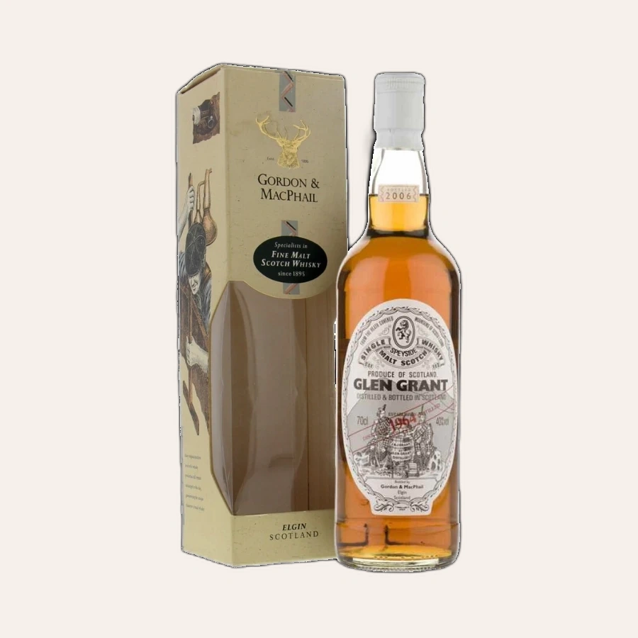 Rượu Whisky Glen Grant 40 Year Old Gordon Macphail 1964