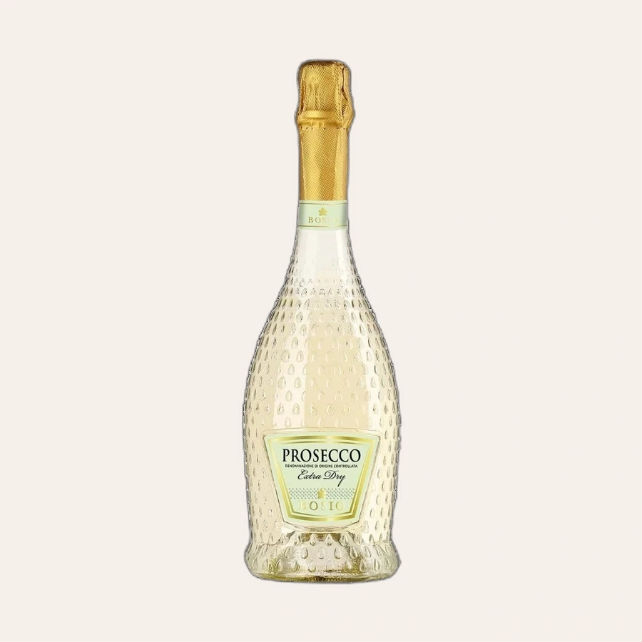 Rượu Sparkling Ý Bosio Prosecco DOC Spumante Extradry