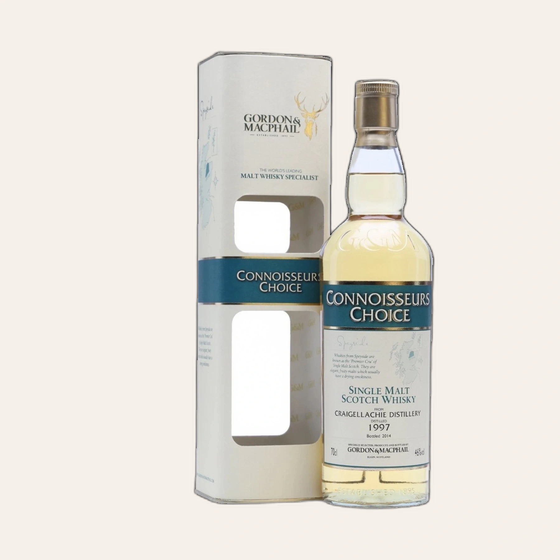 Rượu Whisky Craigellachie 19 Year Old Gordon & Macphail 1997