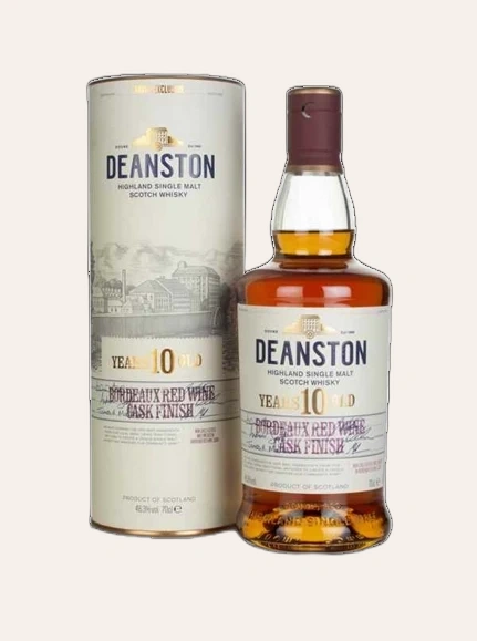 Rượu Whisky Deanston 10 Year Old Bordeaux Red Wine Cask Finish