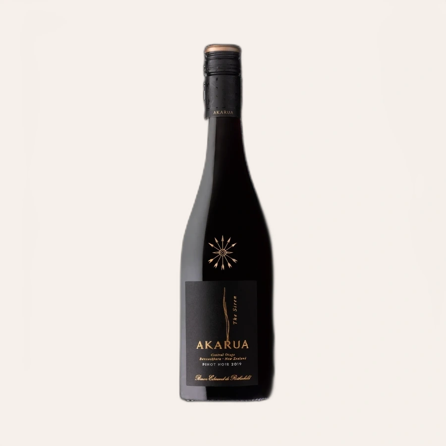 Rượu Vang Đỏ New Zealand Baron Edmond De Rothschild Akarua The Siren Pinot Noir