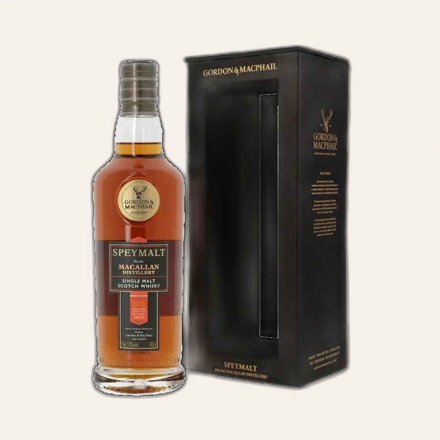 Rượu Whisky Macallan 23 Year Old Gordon & Macphail 2001