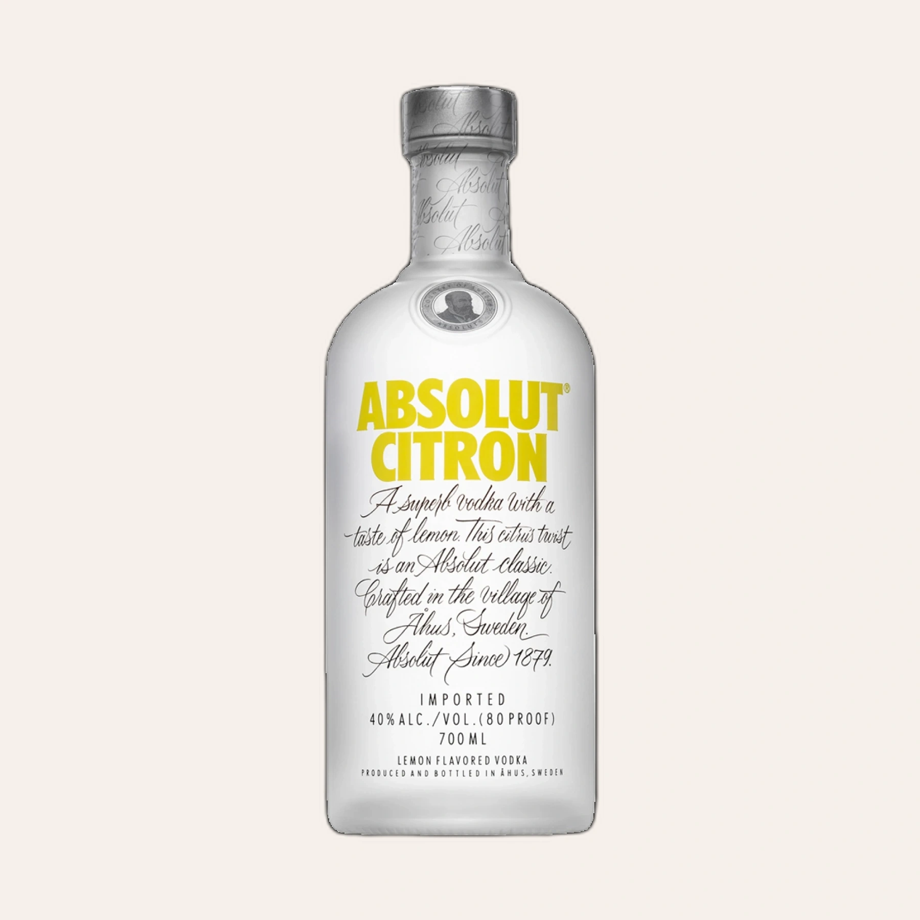Rượu Vodka Thụy Điển Absolut Vodka Citron