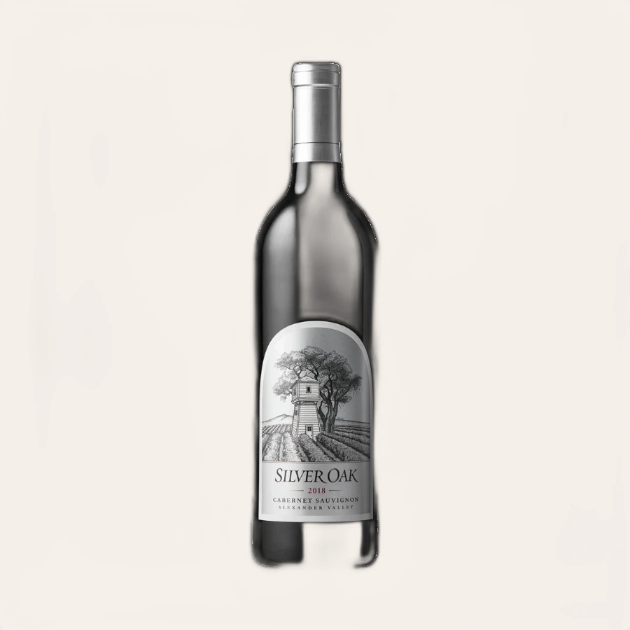 Rượu Vang Đỏ Mỹ Silver Oak Alexander Valley Cabernet Sauvignon 2018