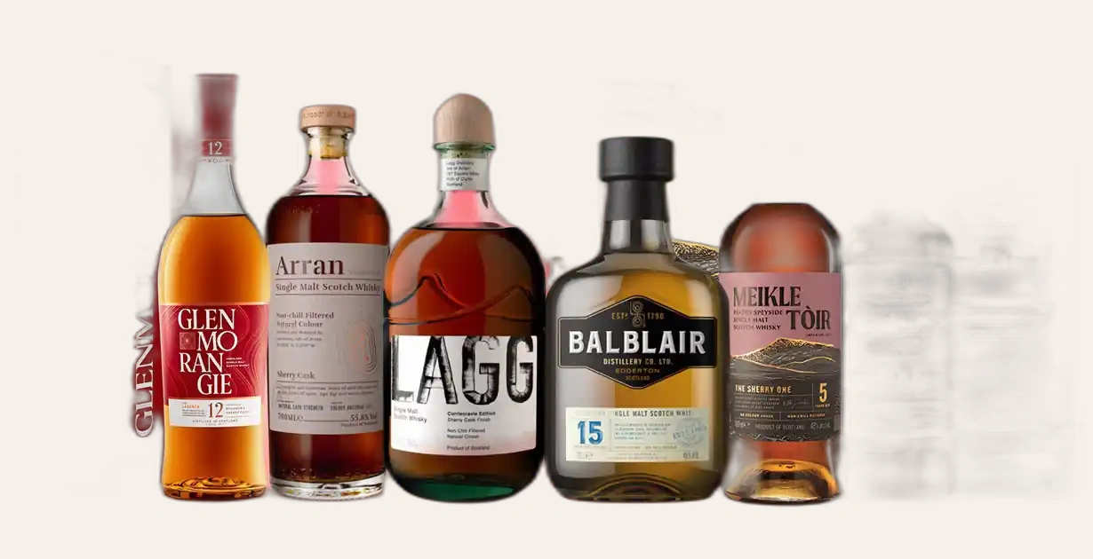 Những Chai Rượu Scotch Whisky Ủ Thùng Sherry Ngon Nhất