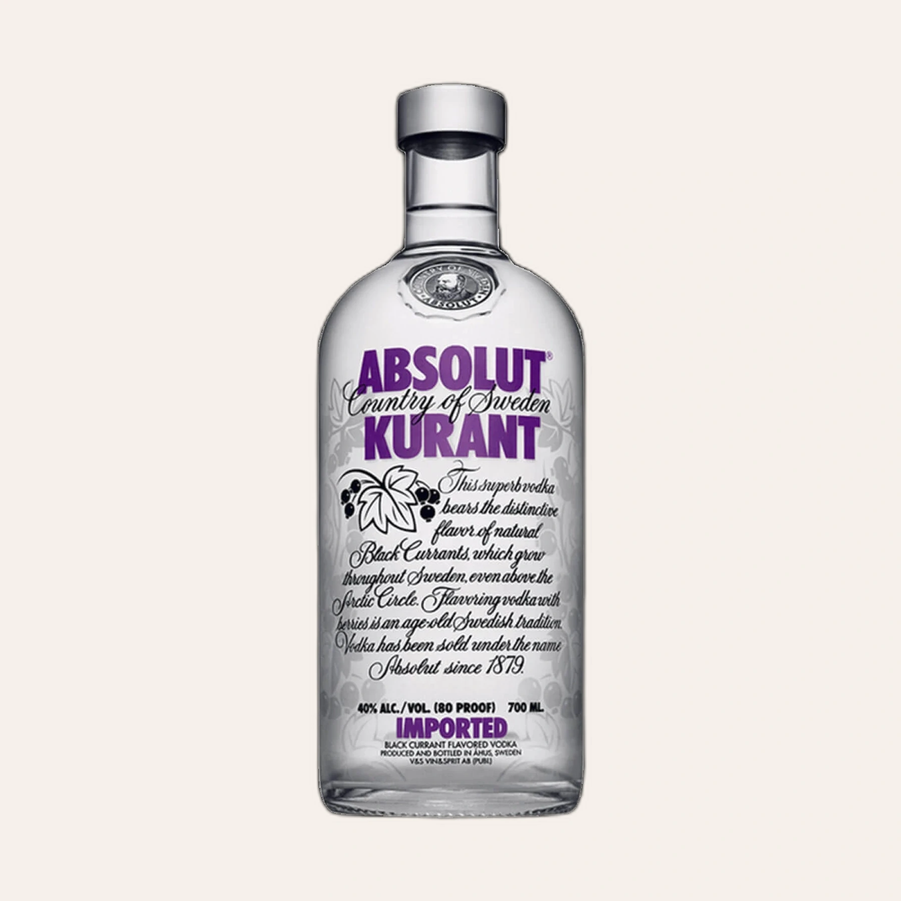 Rượu Vodka Thụy Điển Absolut Vodka Kurant