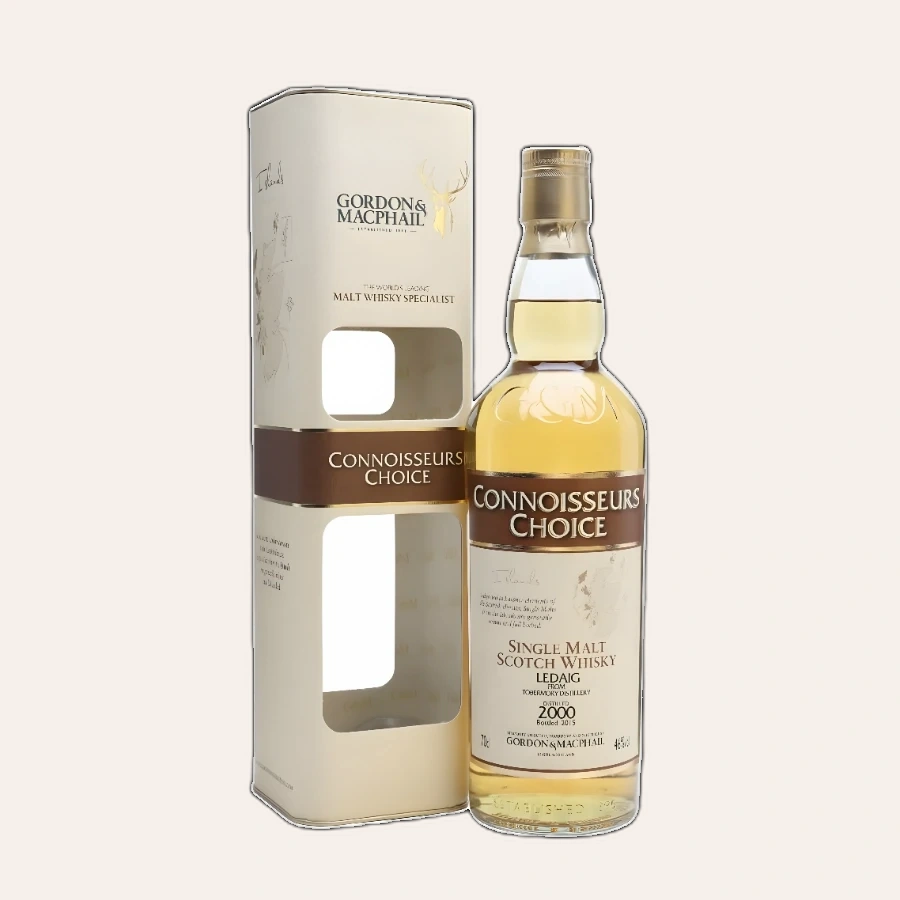 Rượu Whisky Ledaig 12 Year Old Gordon & Macphail 2000