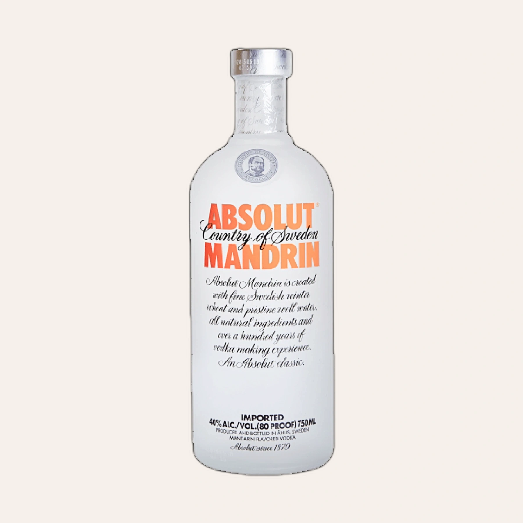 Rượu Vodka Thụy Điển Absolut Vodka Mandrin