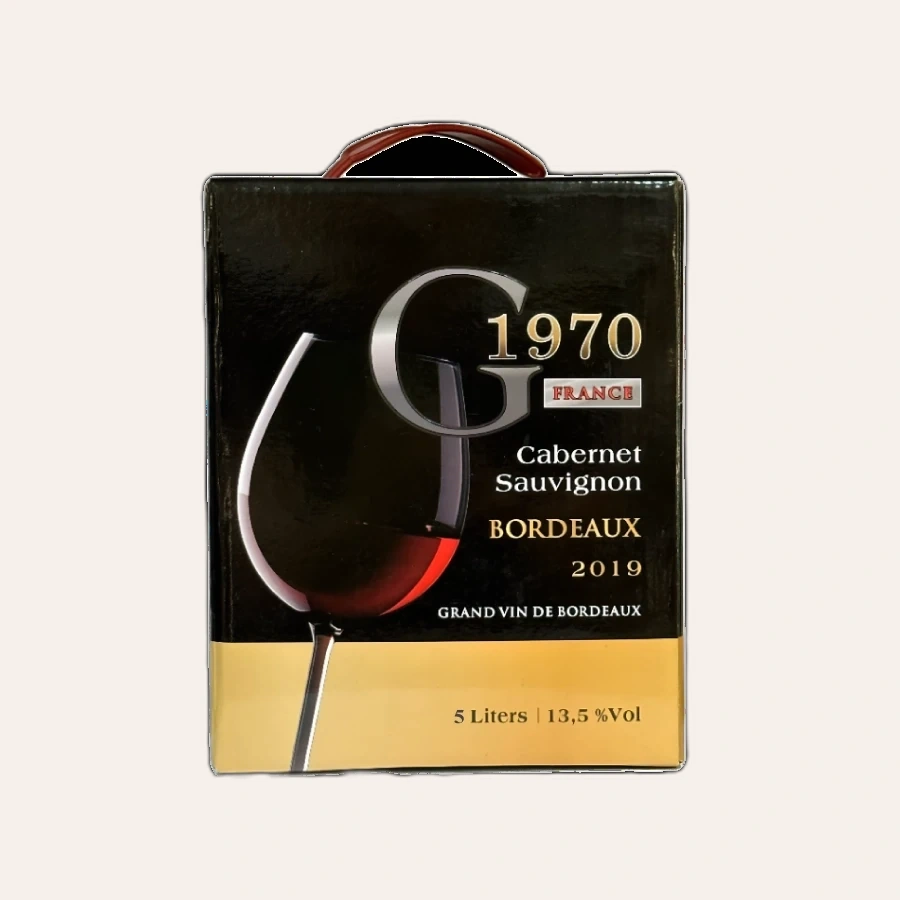 Rượu Vang Bịch Pháp 1970 Cabernet Sauvignon 5000ml