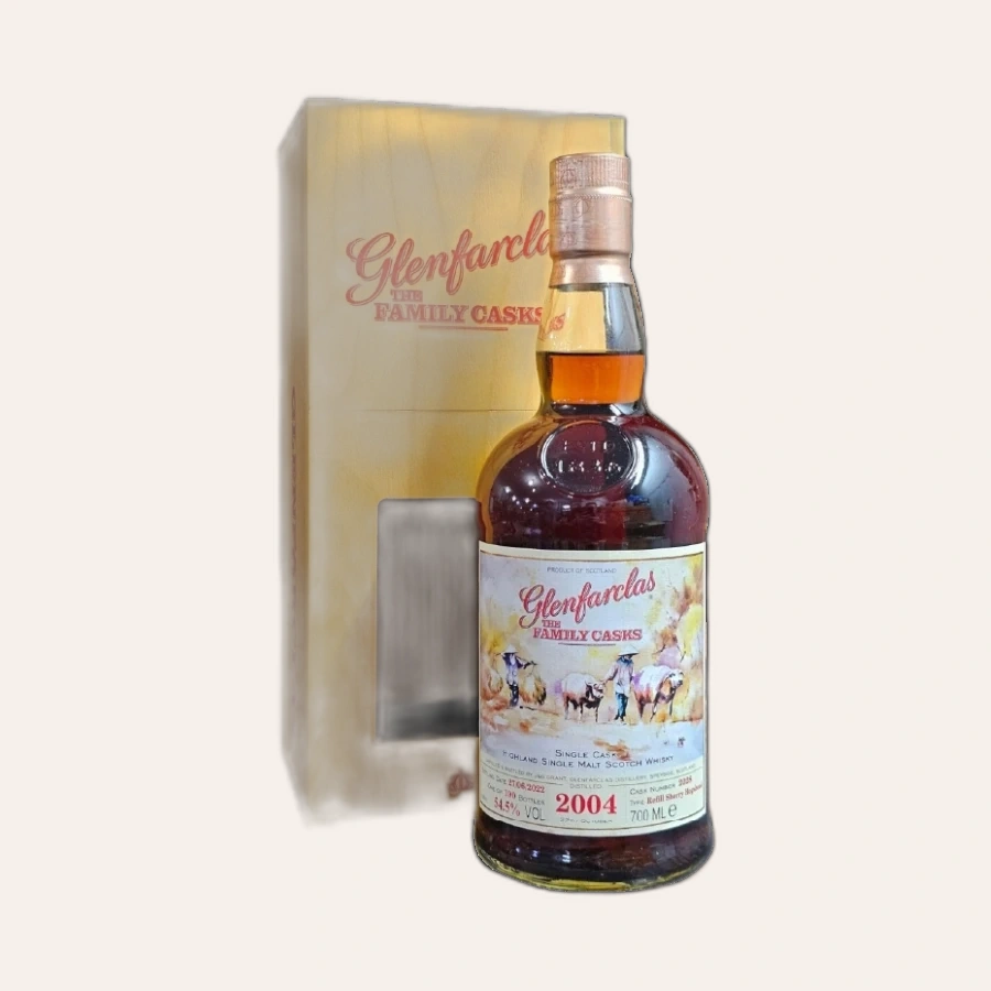 Rượu Whisky Glenfarclas Viet'life Collection Vintage 2004