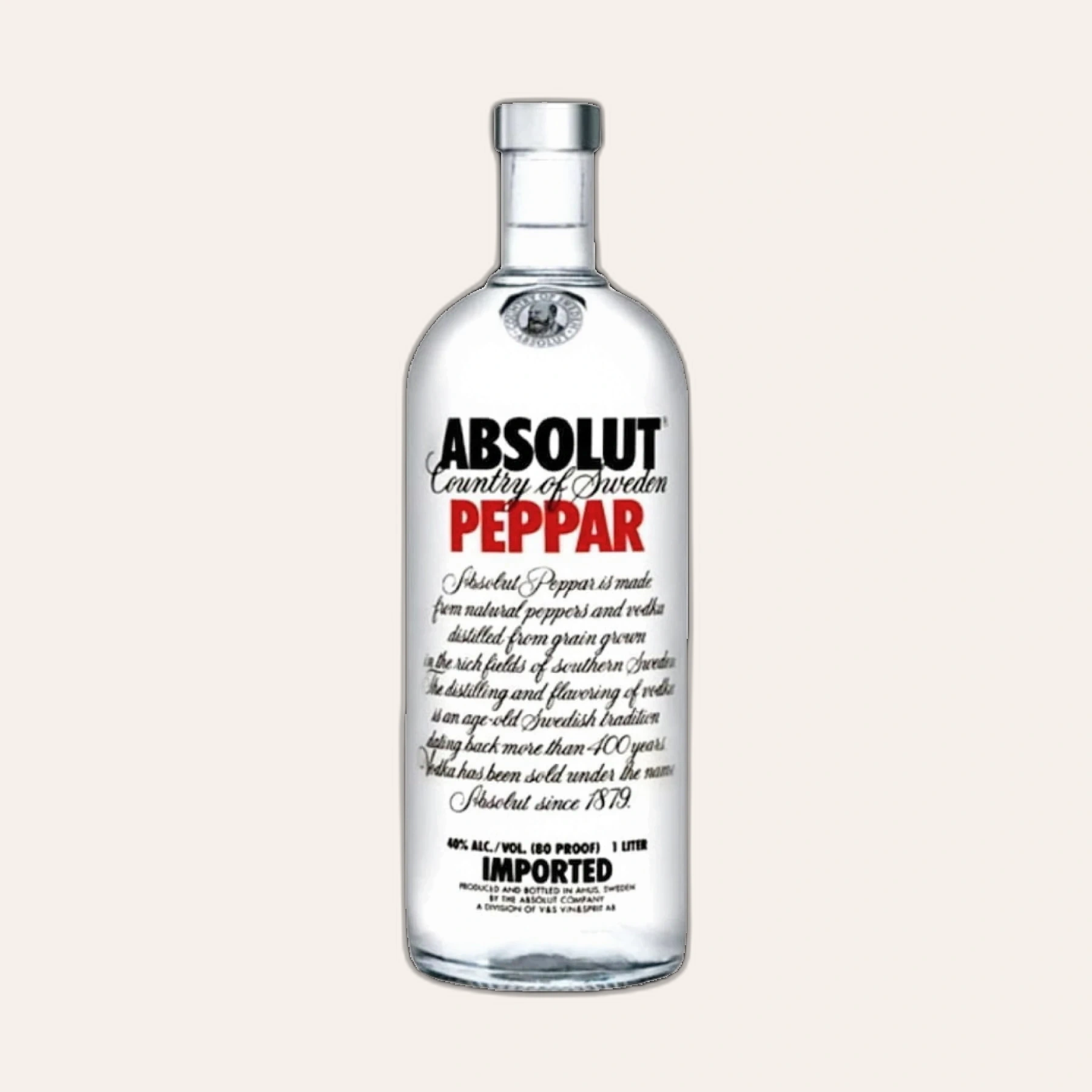 Rượu Vodka Thụy Điển Absolut Vodka Peppar