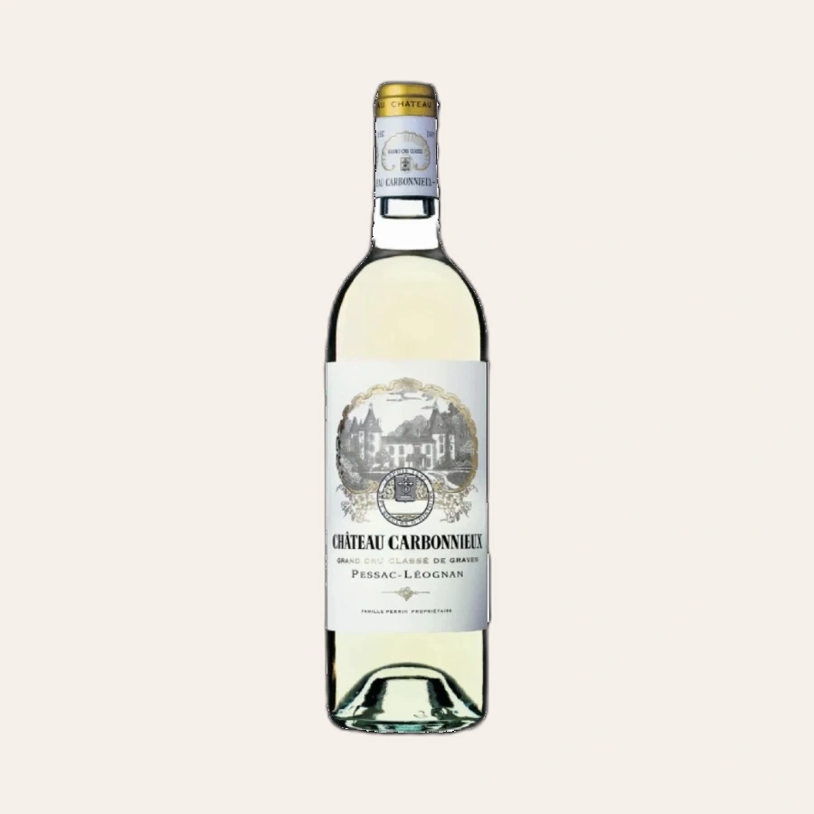 Rượu Vang Trắng Pháp Chateau Carbonnieux Pessac Leognan 2021