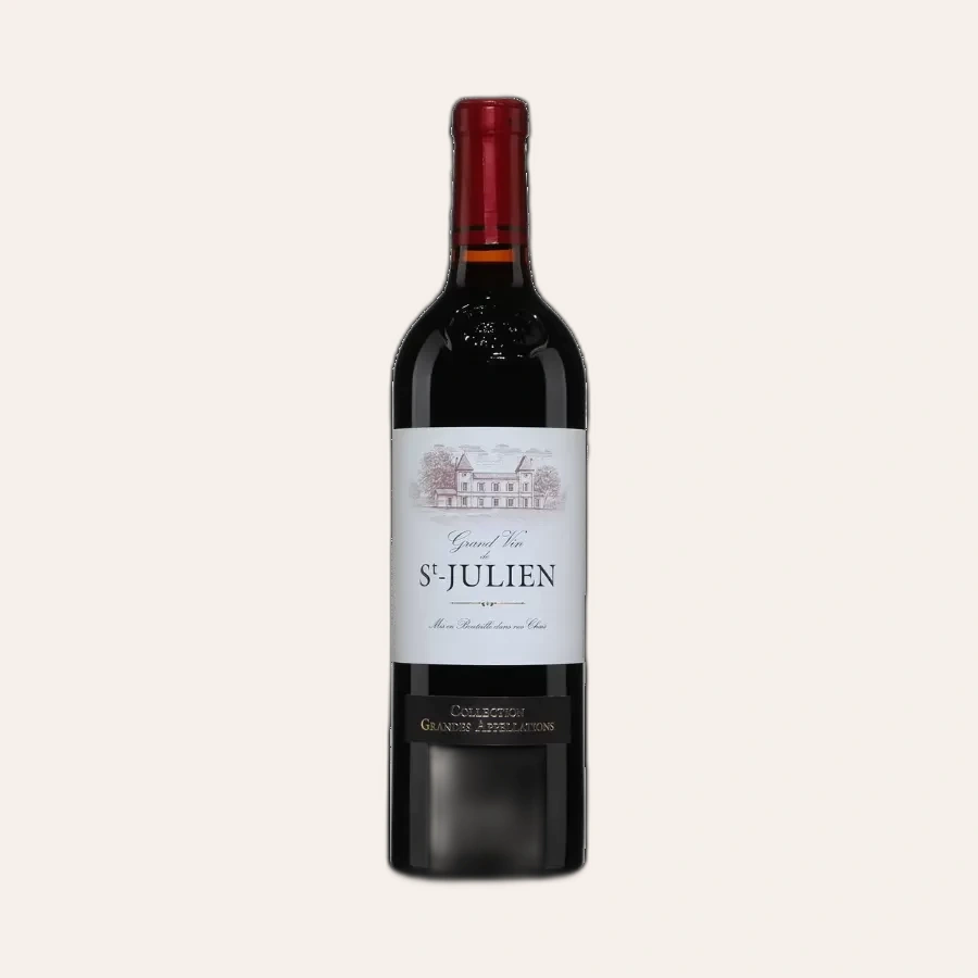 Rượu Vang Đỏ Pháp Grand Vin De St - Julien