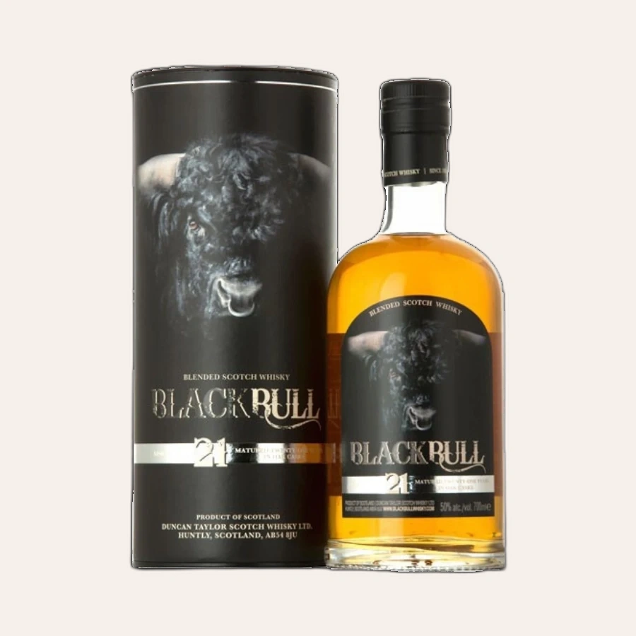 Rượu Whisky Black Bull 21 Year Old
