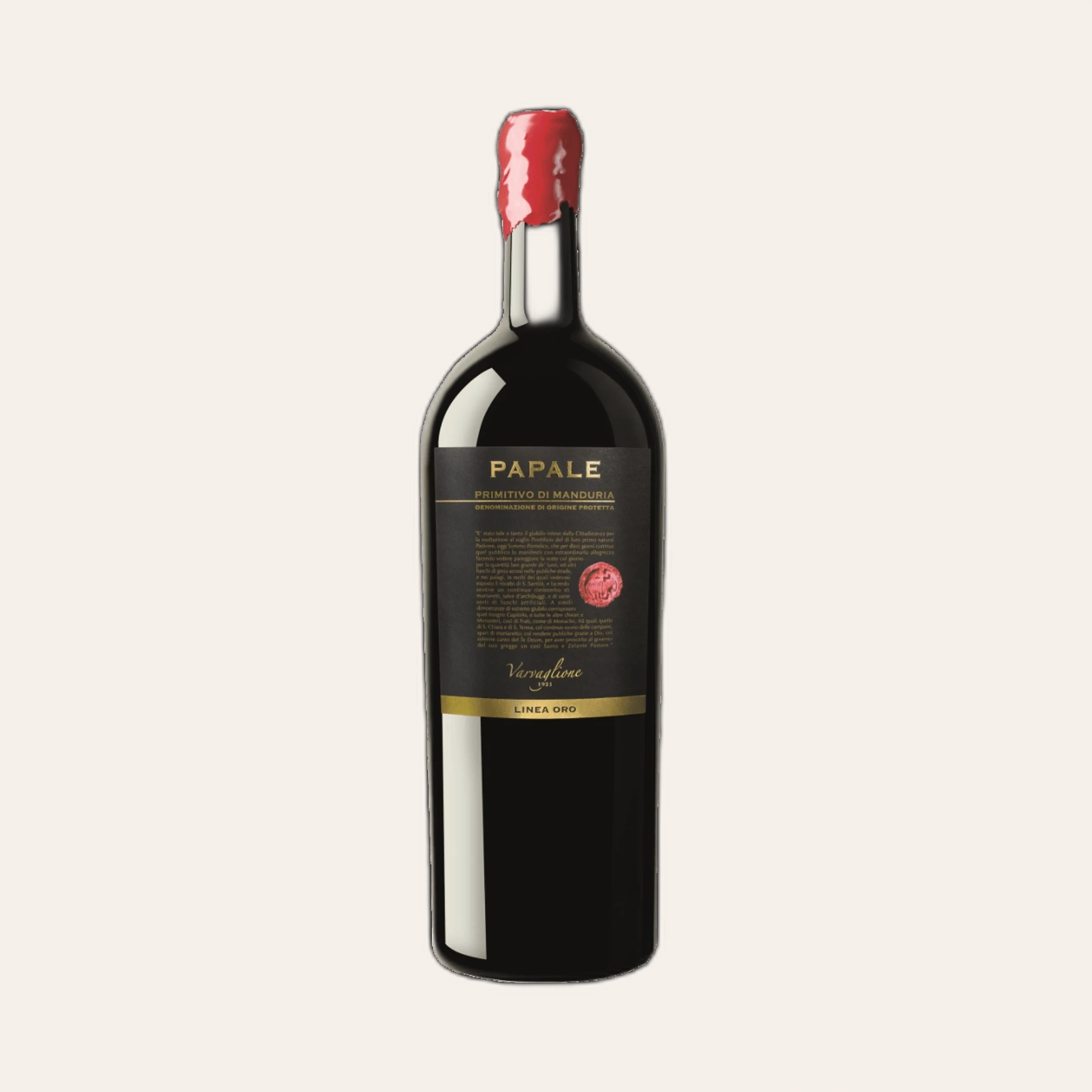 Rượu Vang Đỏ Ý Varvaglione Papale 2019 Magnum 3L