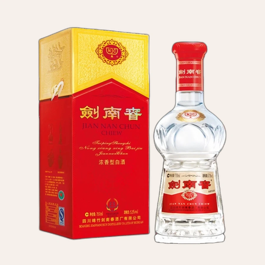 Rượu Kiếm Nam Xuân 52%/ 剑南春 52度/ Jian Nan Chun 52%