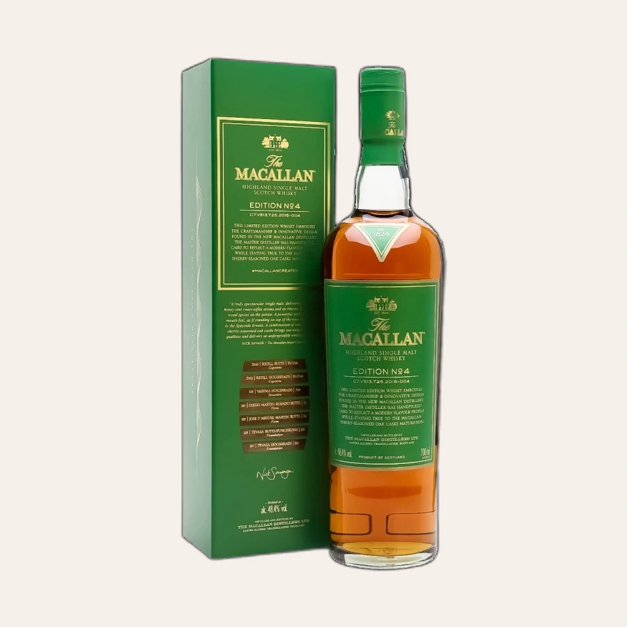 Rượu Whisky Macallan Edition No. 4